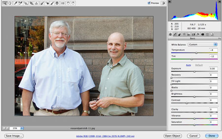White balance corrected.