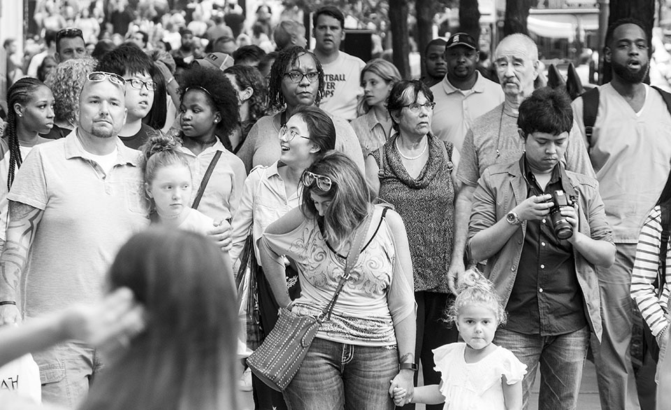 Red light at Wacker Drive