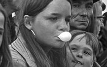 Outdoor graduation, Montana, 1974
