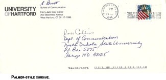 Palmer-style cursive.