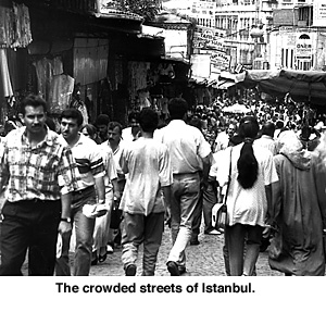 Istanbul street.
